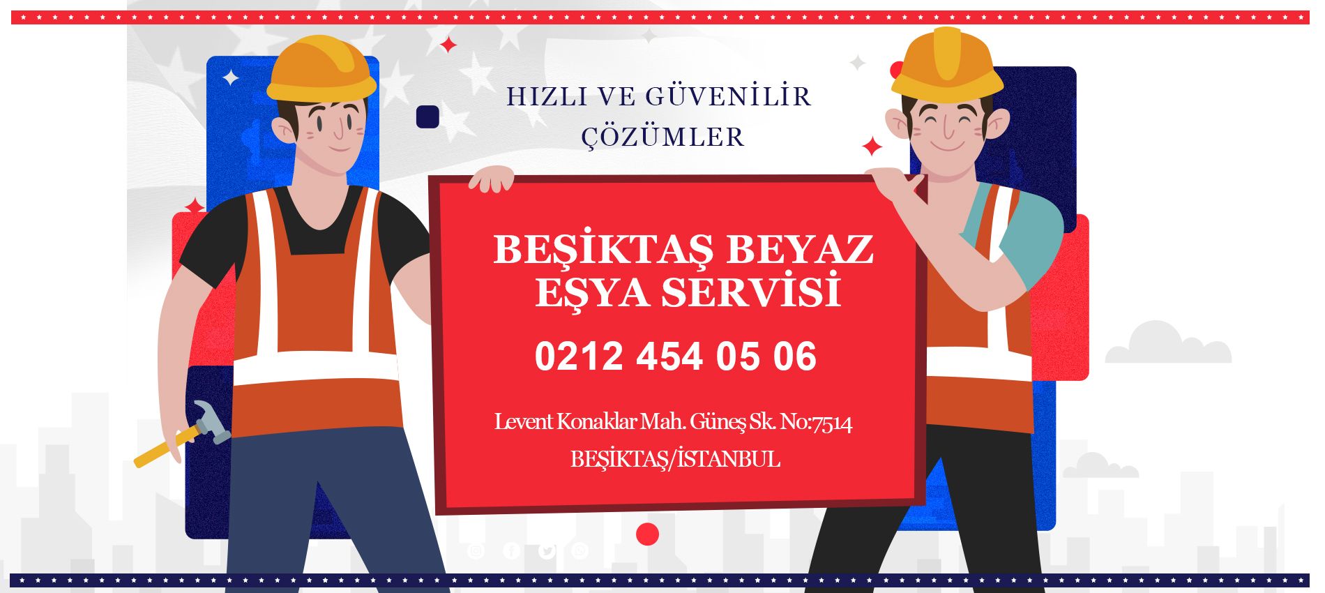 Beşiktaş Beyaz Eşya Servisi